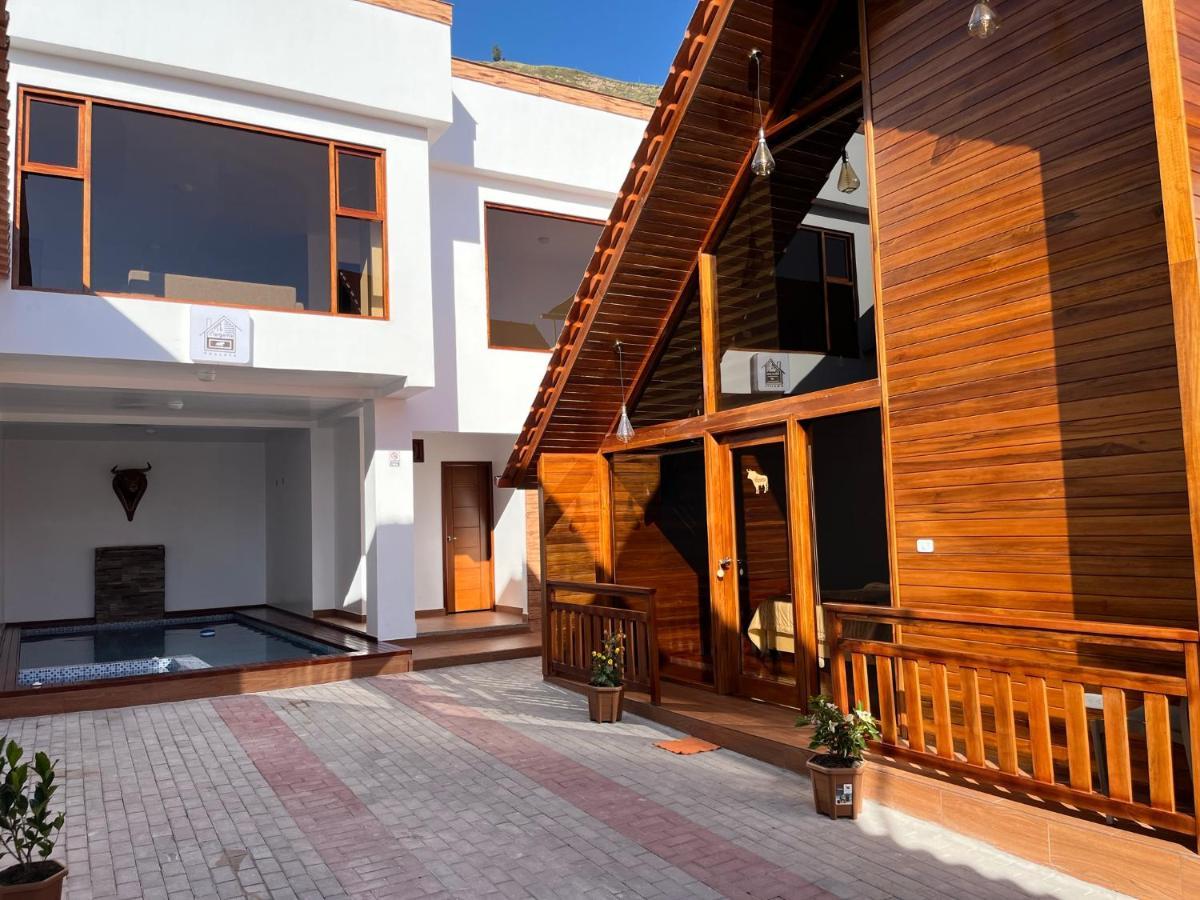 Mi Margarita Chalets Alausí المظهر الخارجي الصورة